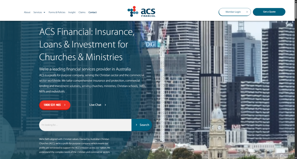 acs financial one of the leading financial services providers for australia’s christian community 06 09 2026 05 30 pm