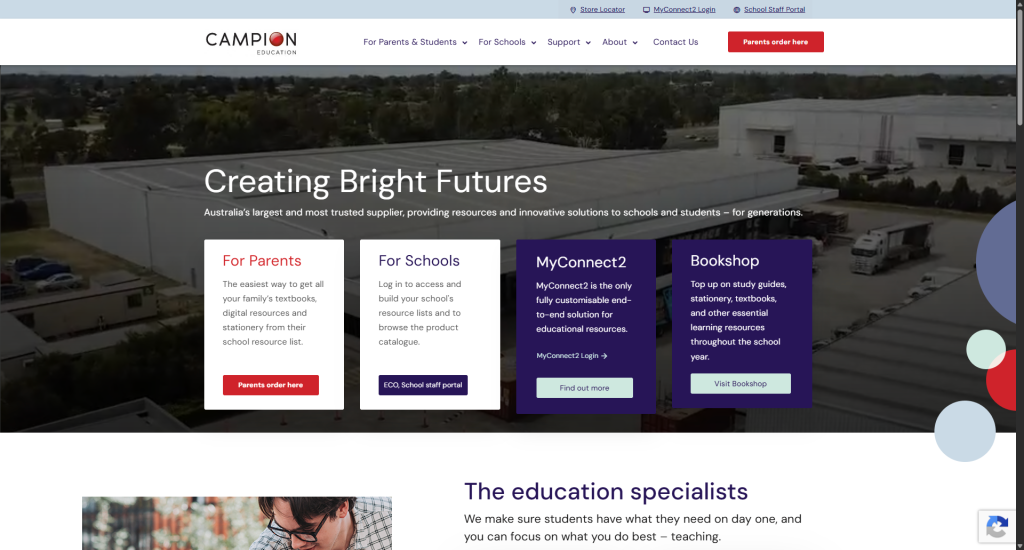 campion education solutions for australian schools